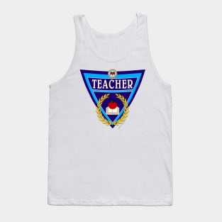 The Teacher Essentials Shield Tank Top